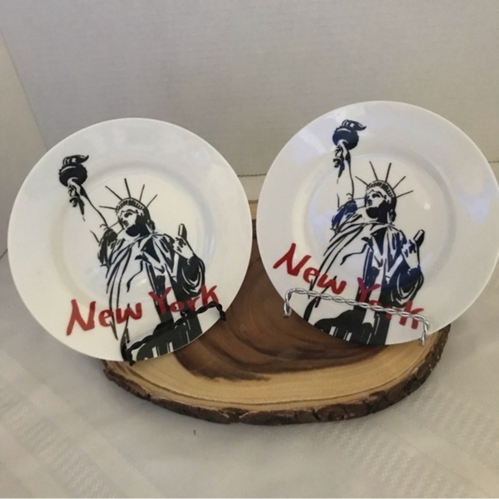 Statue Of Liberty NEW YORK Plates-‎ 2